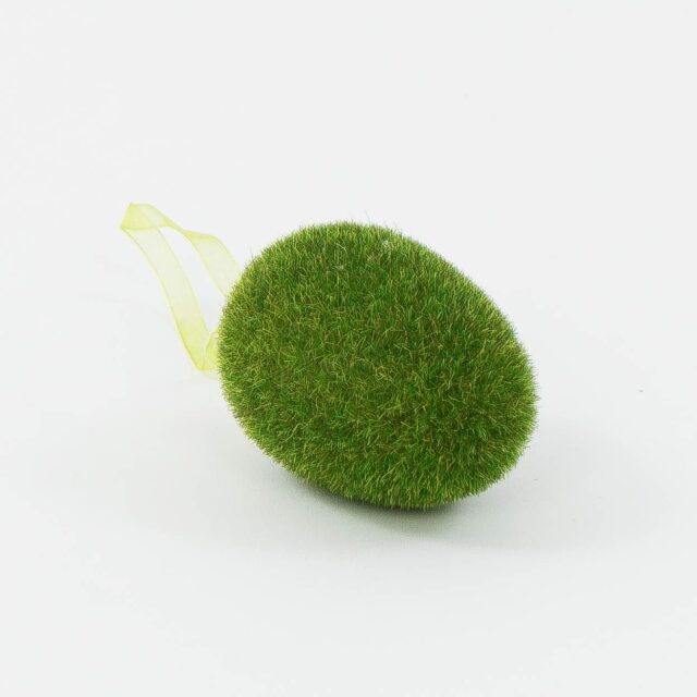 Vihreä flokattu ripustettava pääsiäismuna