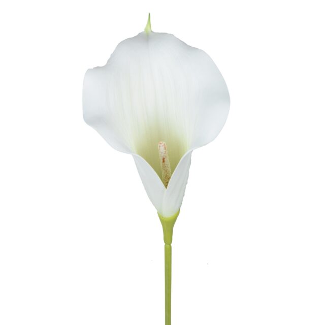 Valkovihreä vaahtomuovinen tekokukkakallaoksa 66 cm