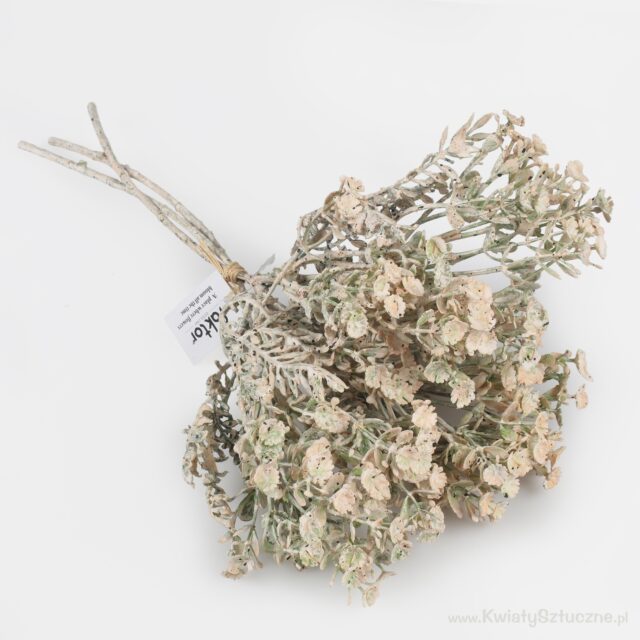 Kermanvärinen Helichrysum-tekokukkakimppu