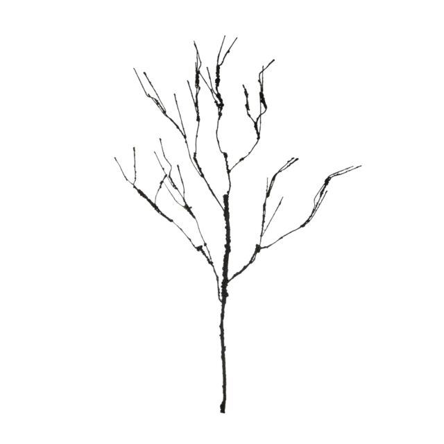 Harmaa tekokasvin oksa 80 cm