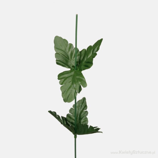 Vihreä tekokukkavarsi, 45 cm