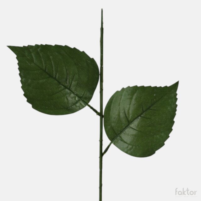Vihreä hortensian tekokukan varsi, 55 cm