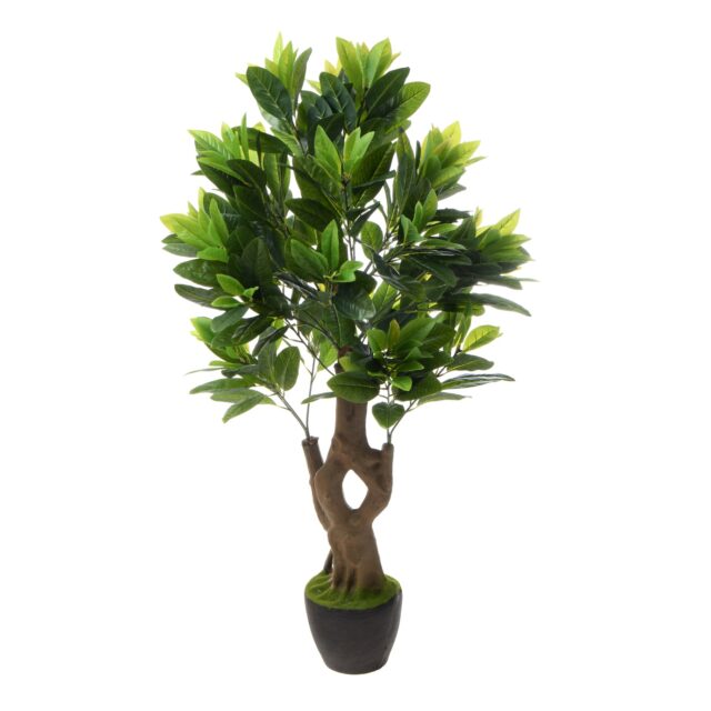 Vihreä magnolia-tekopuu 126 cm