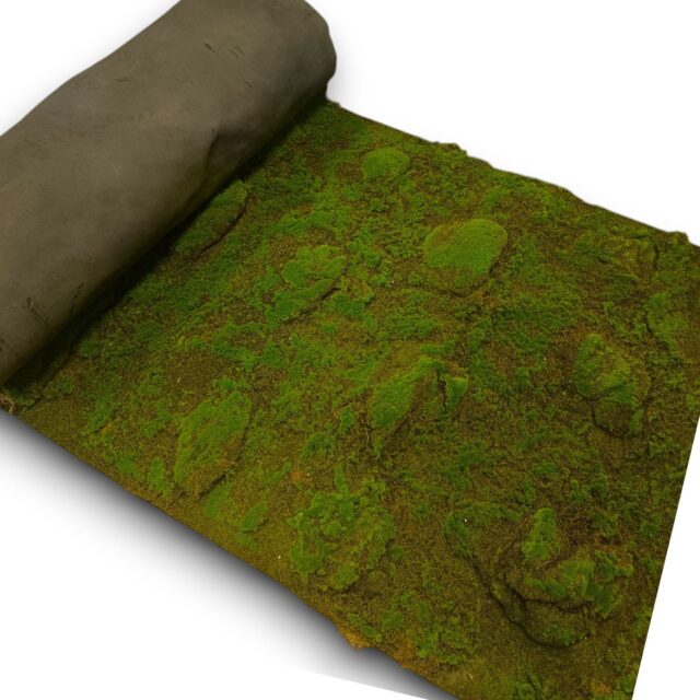 Vihreä tekokasvisammalmatto 1 × 5 m
