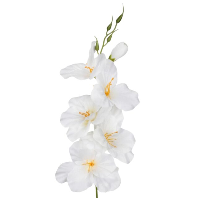Kermanvärinen gladiolin tekokukkaoksa 54 cm