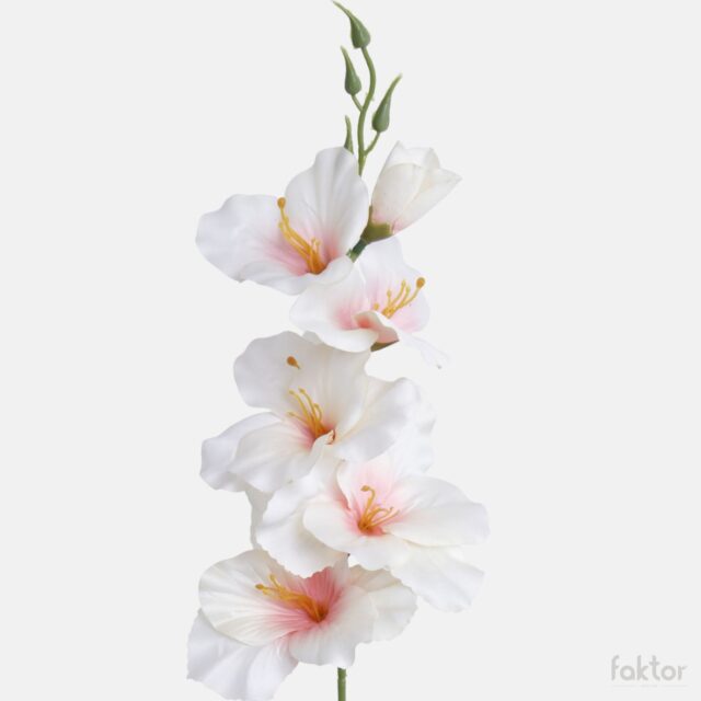 Kermanvärinen syksyinen satiininen tekogladiolus