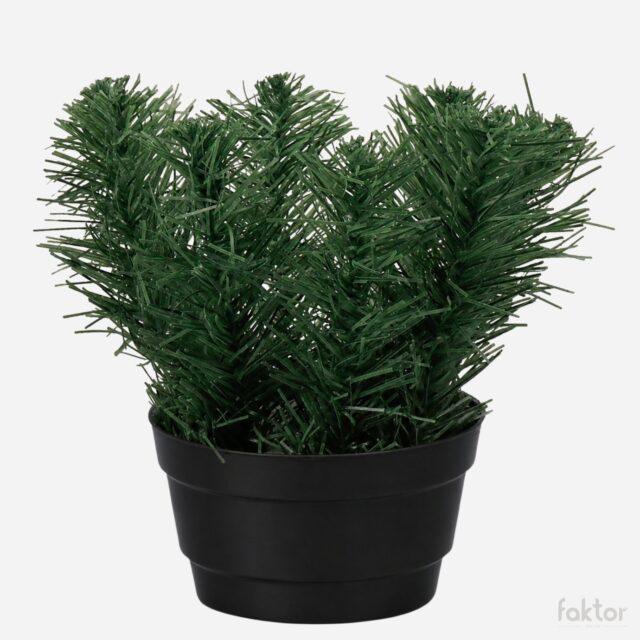 Musta Gosia-kulho sementtitäytteellä