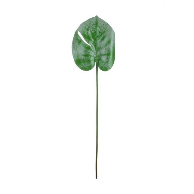 Vihreä monstera-tekolehti varrella, 77 cm