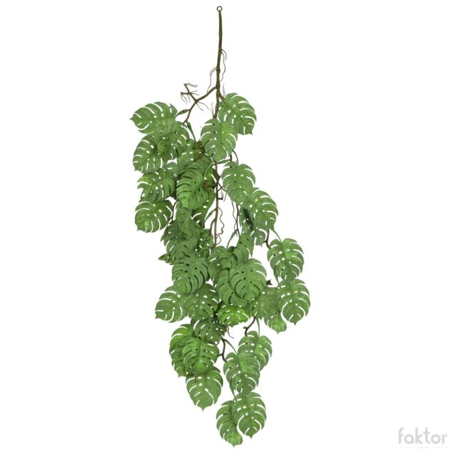 Vaaleanvihreä monstera-tekokasvi