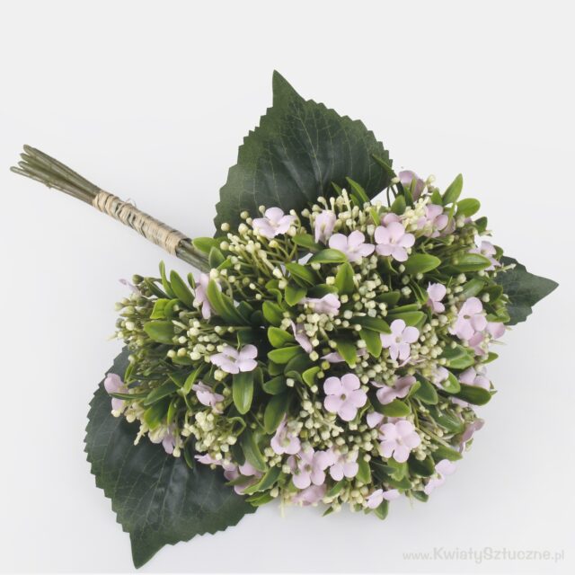 Vaaleanpunainen lemmikkikukkatekokukka, 35 cm