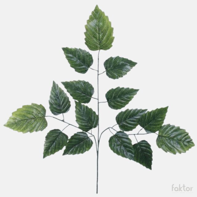Vihreä tekokasvin leppäoksa, 68 cm