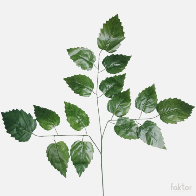 Vihreä tekokasvin leppäoksa, 68 cm