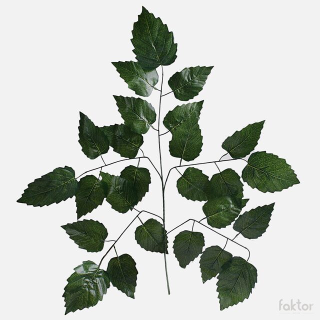 Vihreä tekokasvin leppäoksa