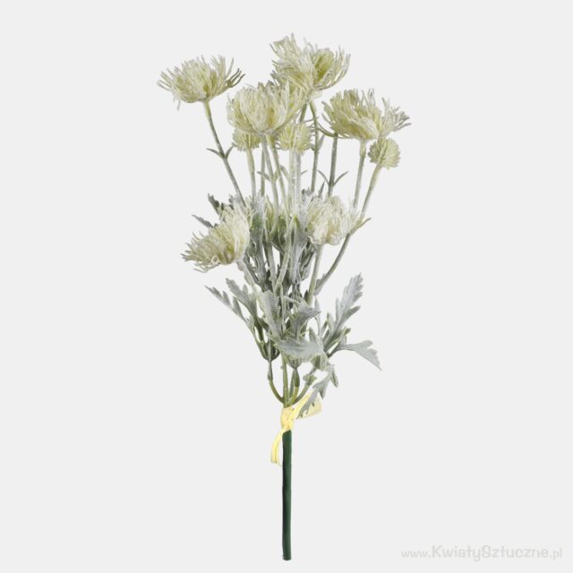 Vihreä ohdake-tekokukka 37 cm