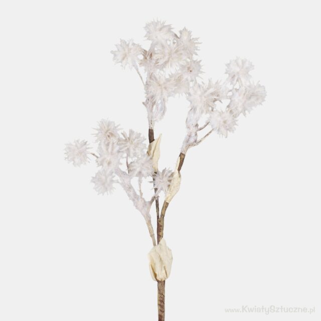 Kermanvärinen ohdake-tekokukka 46 cm