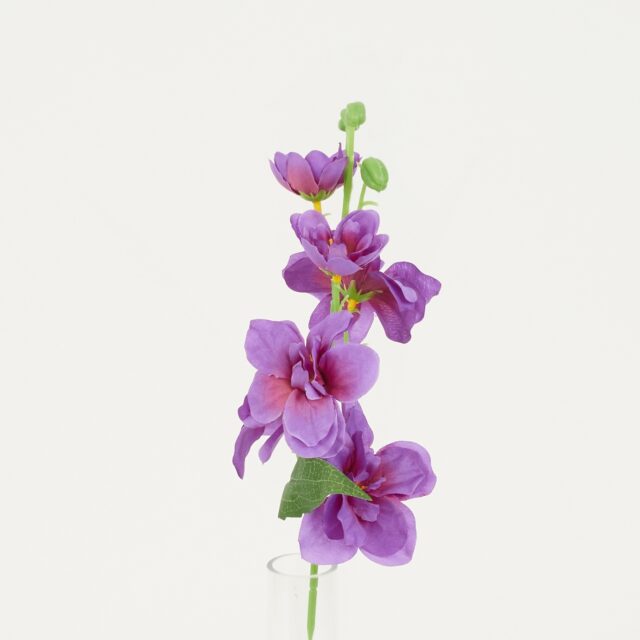 Tummanvioletti jaloritarinkannuksen tekokukkaoksa