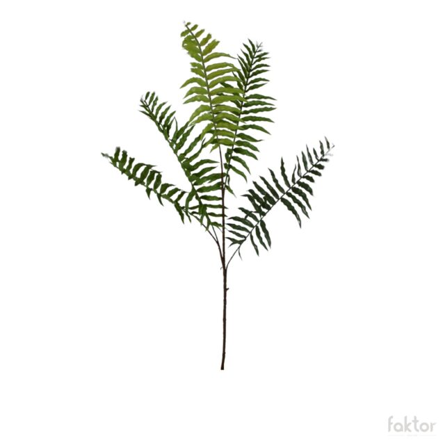 Vihreä tekokasvin palmulehti, 94 cm