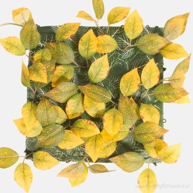 Syksyinen tekokasvipaneeli 25 × 25 cm