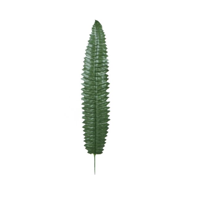 Tummanvihreä tekosaniaisen lehti 55 cm