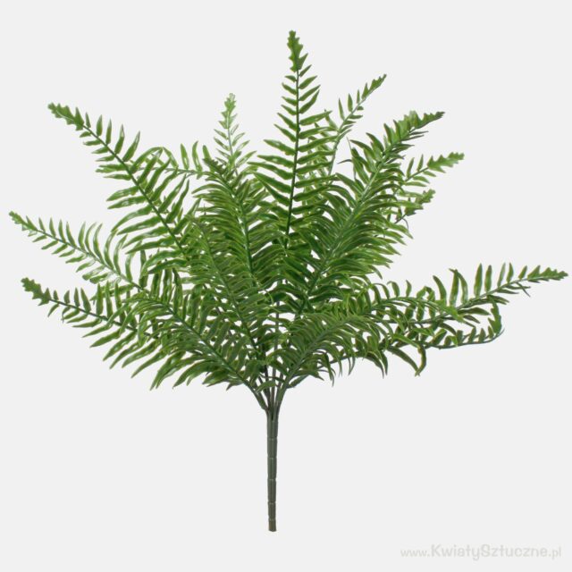 Vihreä saniainen tekokasvi, 48 cm