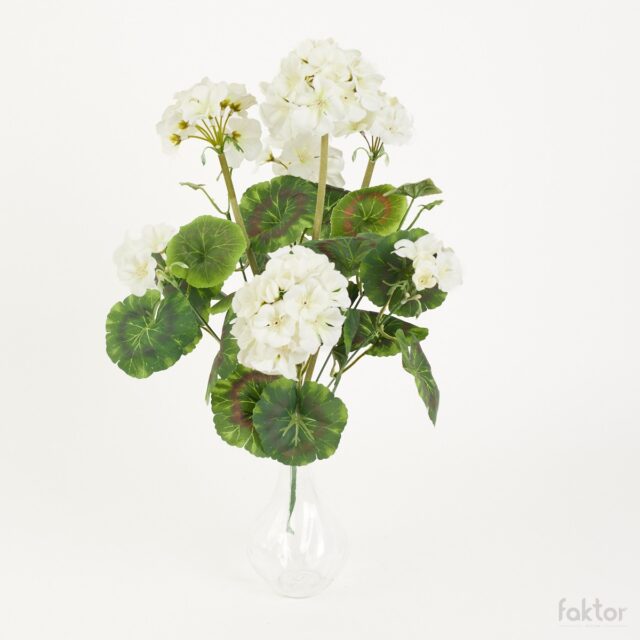 Kermanvärinen tekopelargoni 47 cm