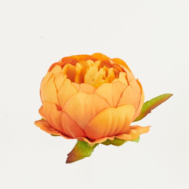 Oranssi tekopionin kukkapää