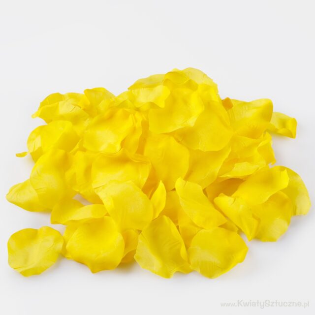 Keltaiset ruusun terälehdet 5 cm