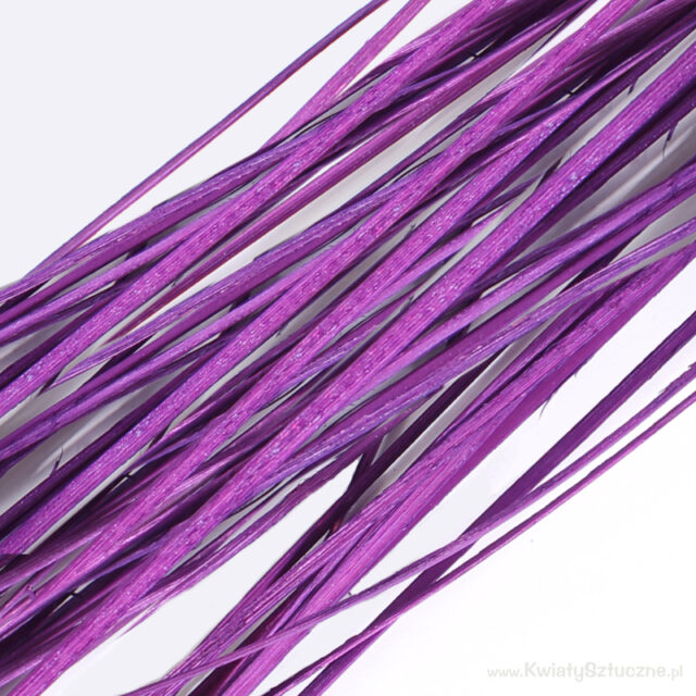 Violetti litteä rottinkinauha