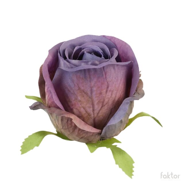 Violetti ruusun tekokukan kukkapää