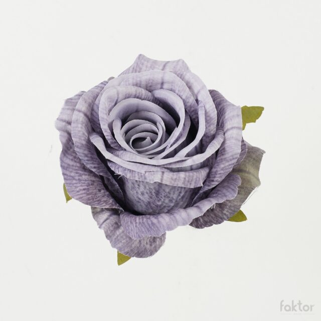 Violetti-kermanvärinen avoruusun tekokukan kukkapää