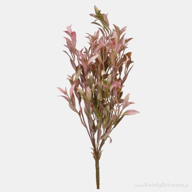 Vaaleanpunainen salvia-aiheinen tekokukkakimppu