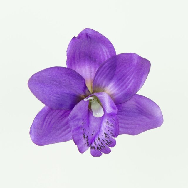 Violetti-vihreä tekokukkaorkidean kukkapää