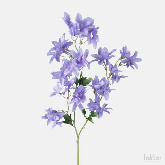 Liila orkidean tekokukkaoksa 63 cm