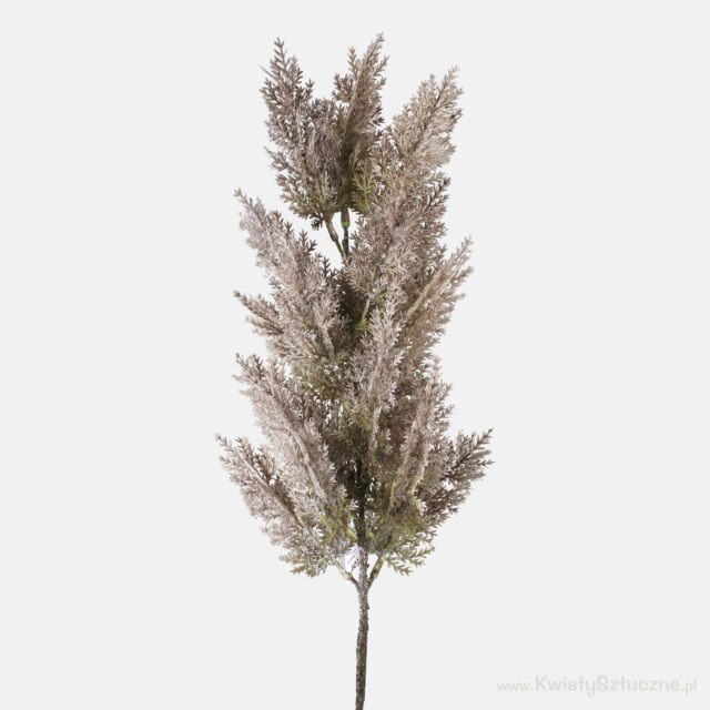 Huurrettu harmaa tekokatajanoksa, 88 cm