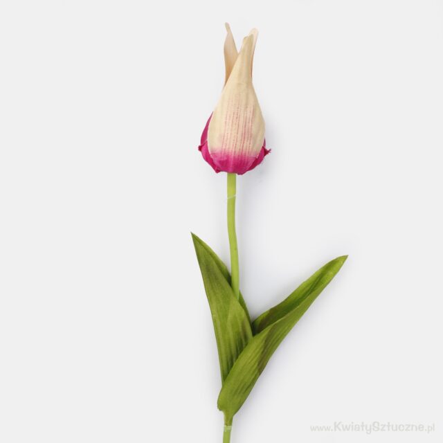 Violetti tulppaani tekokukka, 58 cm