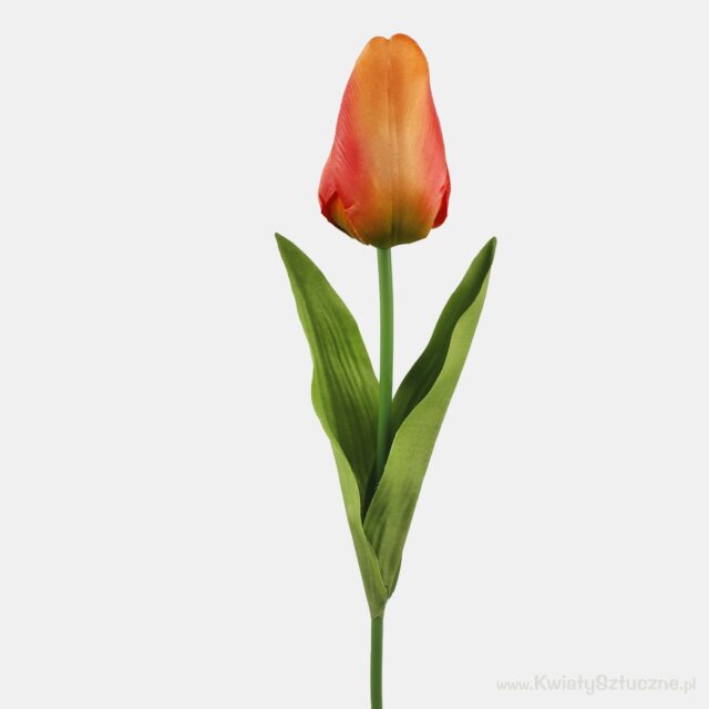 Oranssi tekotulppaani 67 cm