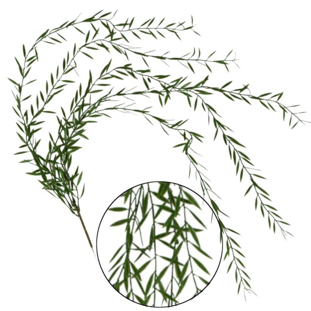 Tummanvihreä riippuva tekokasvi 90 cm