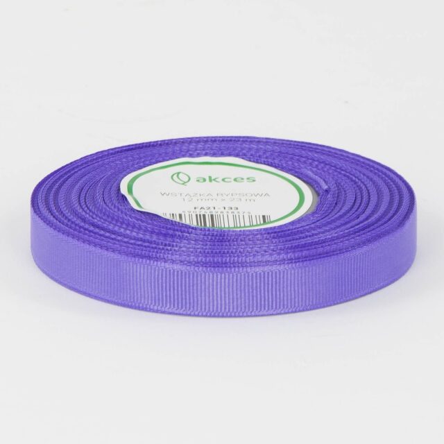 Violetti ripsinauha 12 mm × 25 y