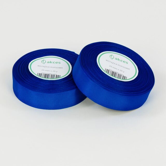 Sininen rypsinauha 25 mm × 25 y