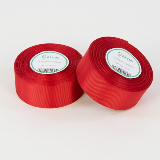 Punainen repsinauha 38 mm × 25 y
