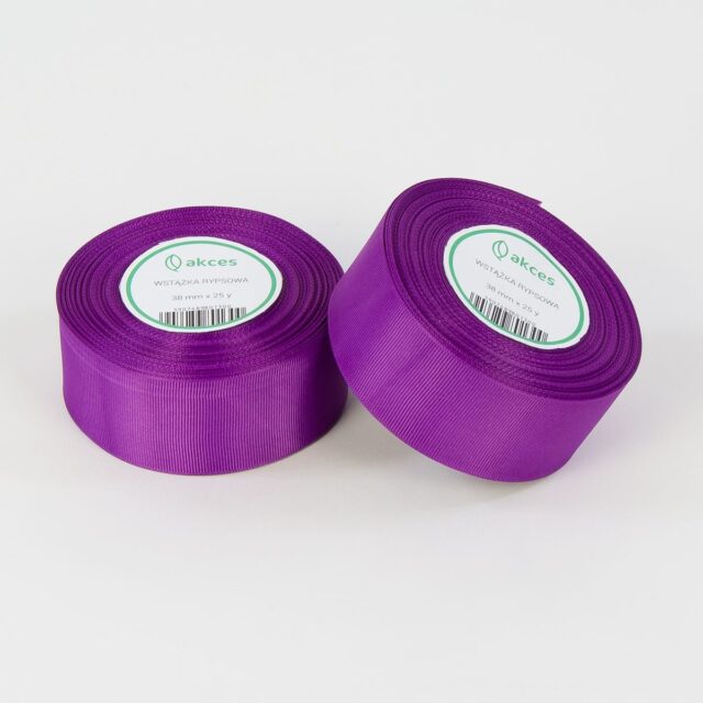 Tummanvioletti rypsinauha