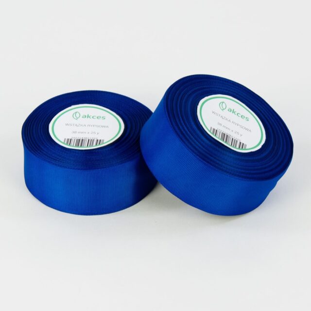 Sininen rypsinauha 38 mm × 25 y