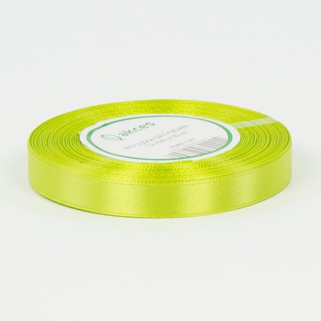Omenanvihreä satiininauha 12 mm × 36 y