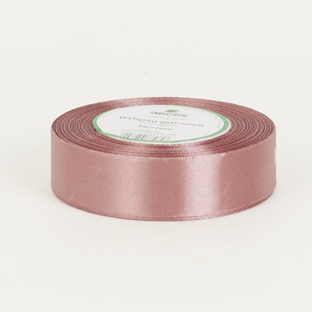 Latte/pink-sävyinen satiininauha