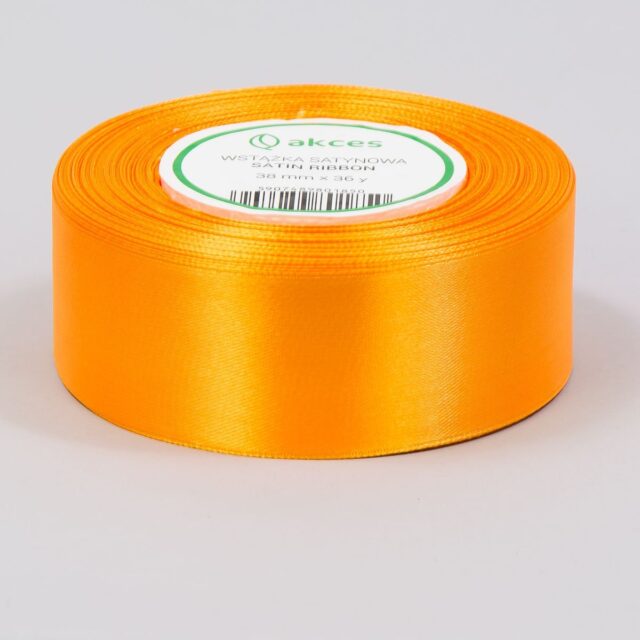 Oranssi satiininauha 38 mm × 36 y