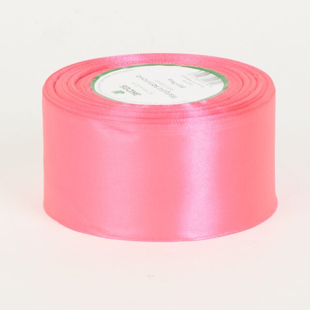 Kirkkaanpinkki satiininauha