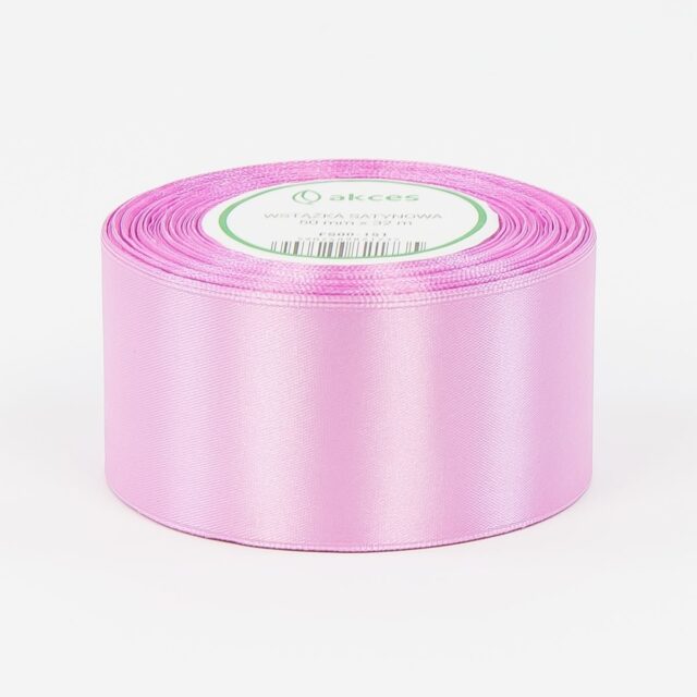 Violetti ruusu -värinen satiininauha