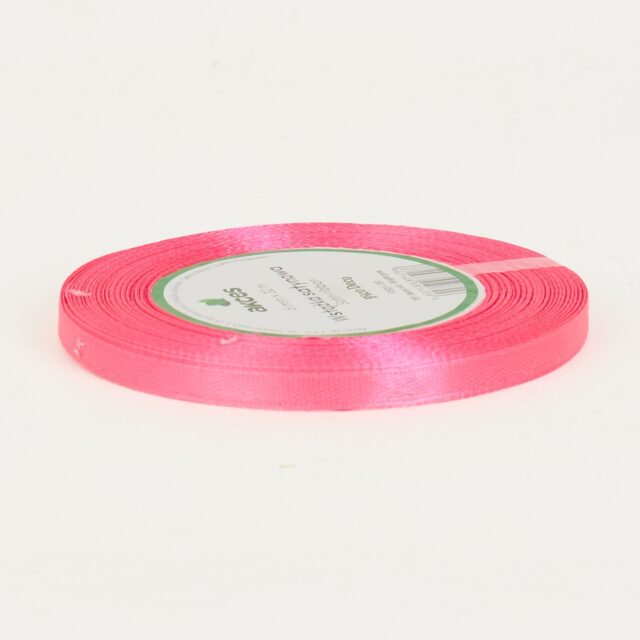 Kirkkaanpinkki satiininauha