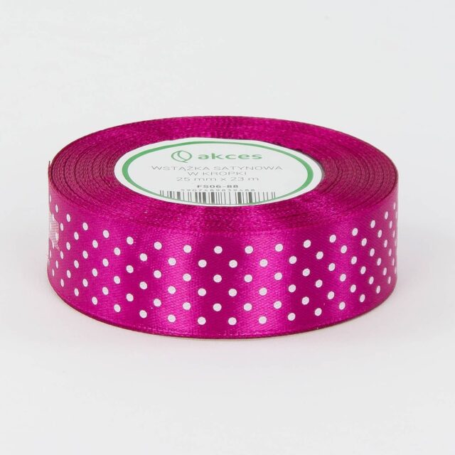 Pilkullinen kuninkaallisen violetti satiininauha