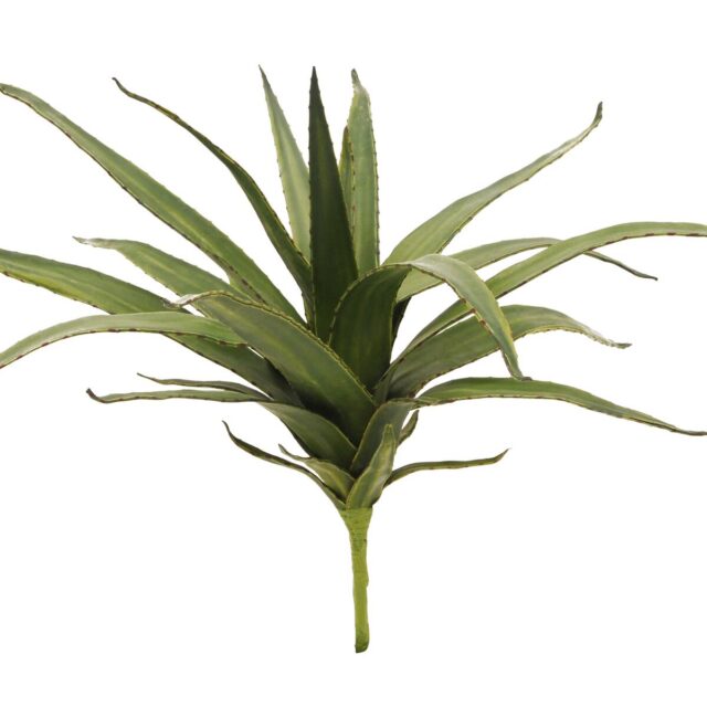 Vihreä aloe-tekokasvi 50 cm